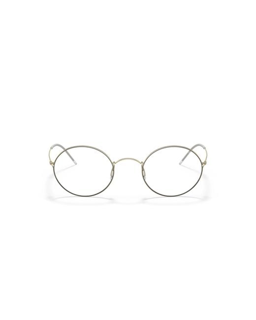 Giorgio Armani Black Ar6115T 30021W Sunglasses Titanium Transparent Round Normal for men