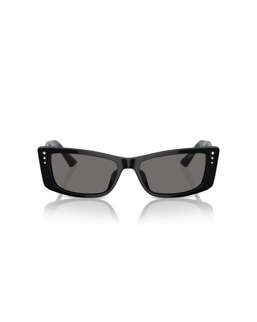 Jimmy Choo Black Jc5002Bu 500081 Sunglasses Acetate Pillow Polarized