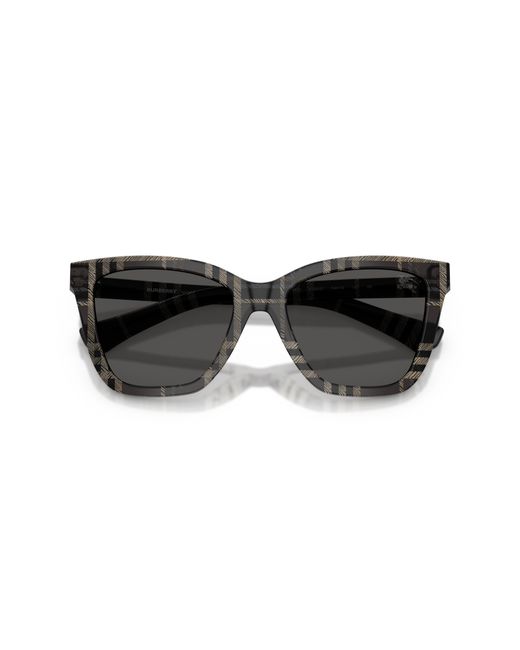 Burberry Black Be4470 419987 Sunglasses Acetate Squared Normal