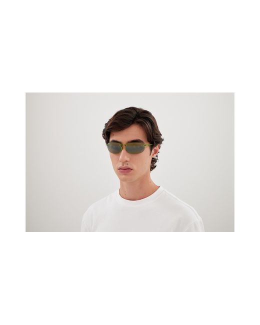 Maui Jim Green Mj0407S 008 Sunglasses Injected Squared