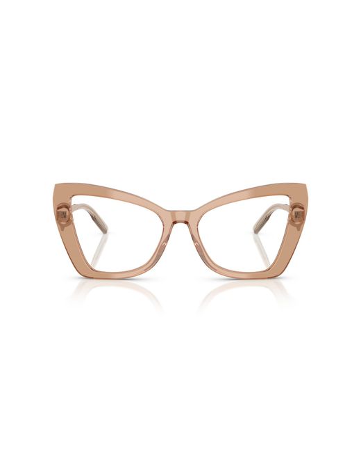 Dolce & Gabbana Black Dg3409 3432 Optical Frames Acetate Transparent Cat Eye Normal
