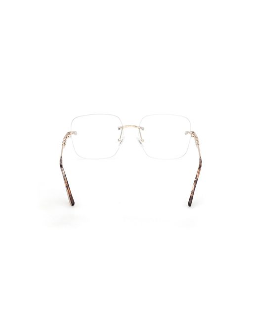 Guess Black Gu50319 032 Optical Frames Metal Squared Normal