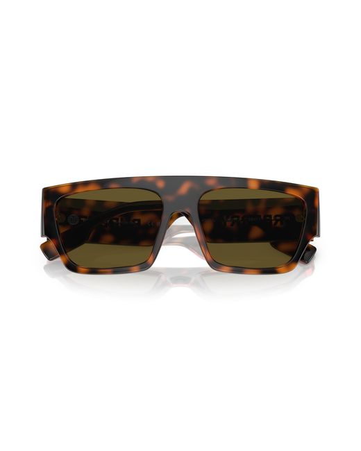 Burberry Green Be4397U Micah 300273 Sunglasses Injected Squared Normal for men
