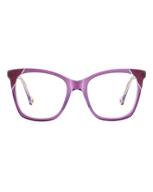 Carolina Herrera Black Her 0290 0T7 Optical Frames Acetate Squared Normal