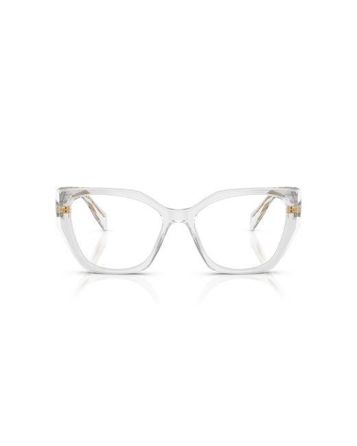 Prada Black Pr 18Wv 12R1O1 Optical Frames Acetate Geometric Normal