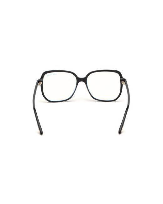 Tom Ford Black Ft5578-B 001 Optical Frames Acetate Geometric Normal