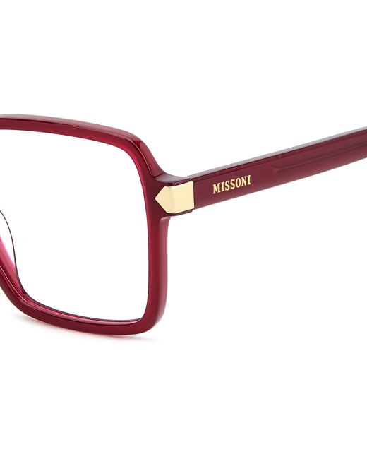 Missoni Black Mis 0288 8Cq Optical Frames Acetate Squared Normal