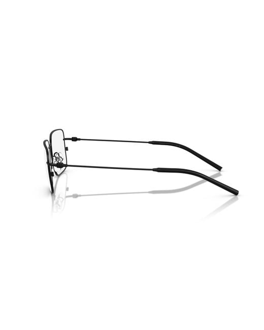 Moncler Black Me1004 1001 Optical Frames Steel Transparent Geometric Normal