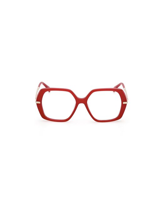 Max Mara Black Mm5175 066 Optical Frames Acetate Geometric Normal