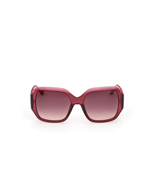 Guess Pink Gu00283 69T Sunglasses Injected Squared Normal