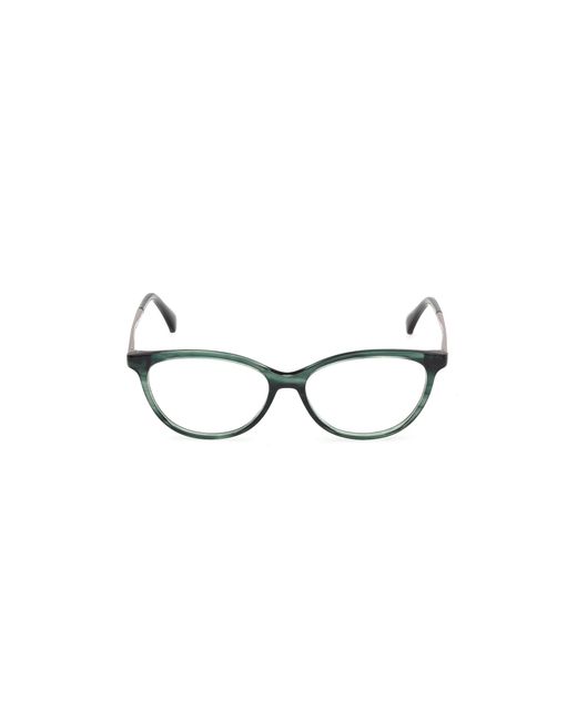 Max Mara Black Mm5236 098 Optical Frames Acetate Round Normal