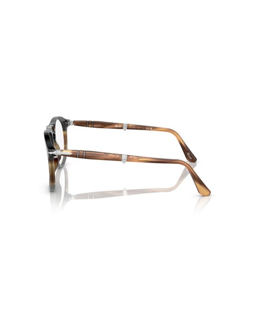 Persol Black Po9714Vm 1135 Optical Frames Acetate Transparent Pilot Normal for men