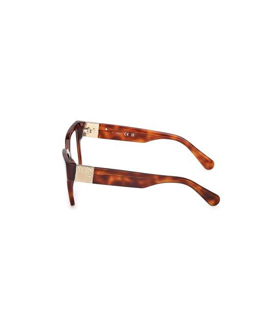 MAX&Co. Black Mo5175 053 Optical Frames Acetate Squared Normal