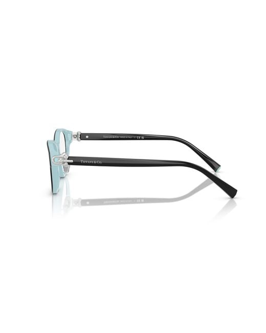 Tiffany & Co Black Tf2273D 8055 Optical Frames Acetate Round Normal