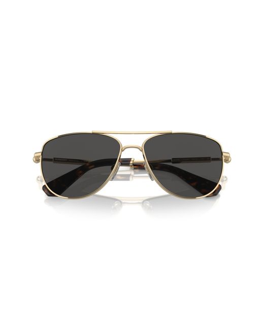 Burberry Black Be3149 110987 Sunglasses Metal Pilot Normal