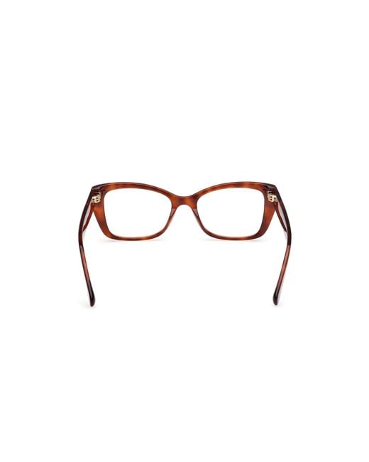 MAX&Co. Black Mo5181 053 Optical Frames Acetate Squared Normal
