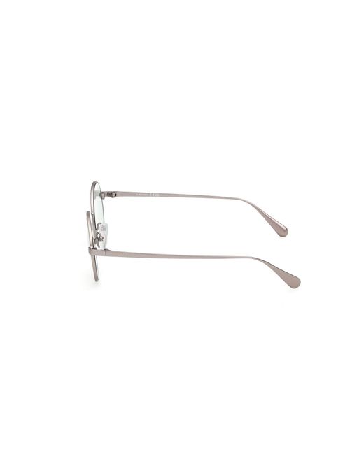 MAX&Co. Black Mo0166 13Q Sunglasses Metal Round Normal