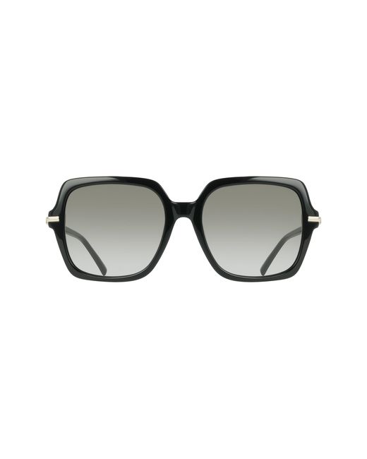 Ferragamo Black Sf2076S 001 Sunglasses Acetate Squared Normal