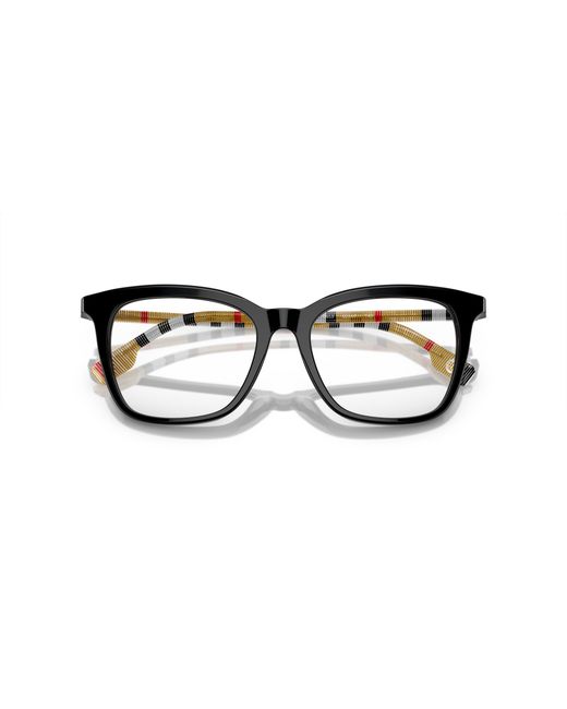 Burberry Black Be2390 3853 Optical Frames Acetate Transparent Squared Normal