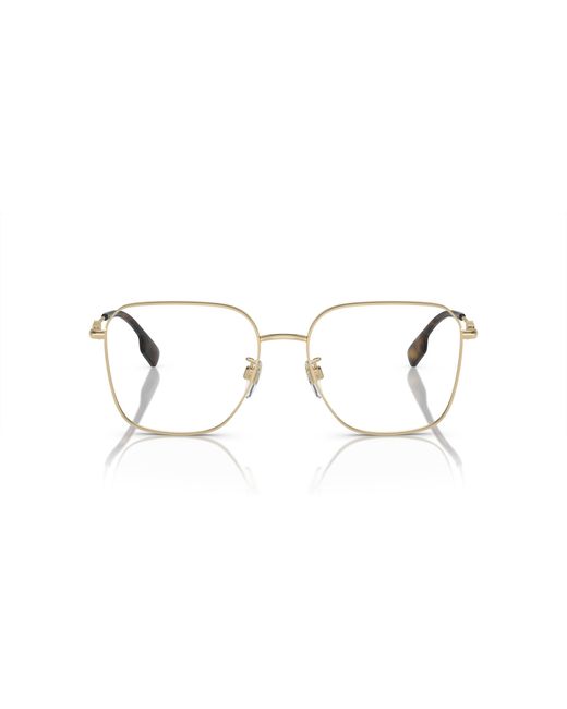 Burberry Black Be1382D 1109 Optical Frames Metal Transparent Squared Normal