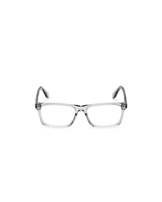 Adidas Black Or5044 020 Optical Frames Acetate Squared Normal for men