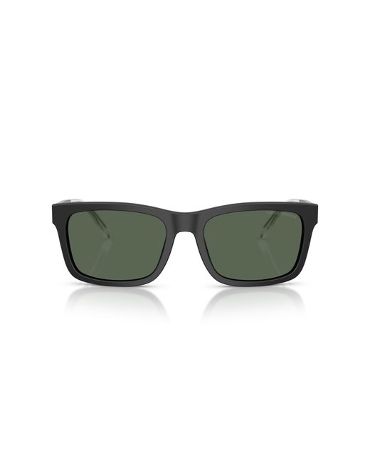 Emporio Armani Black Ea4224 500171 Sunglasses Acetate Squared Normal for men