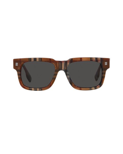 Burberry Black Be4394 Hayden 396687 Sunglasses Acetate Squared Normal for men