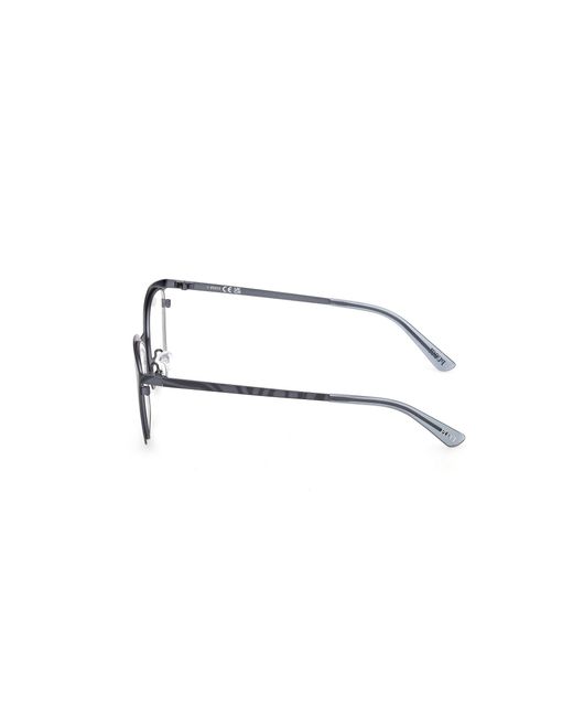 Emilio Pucci Black Ep5276 092 Optical Frames Metal Squared Normal