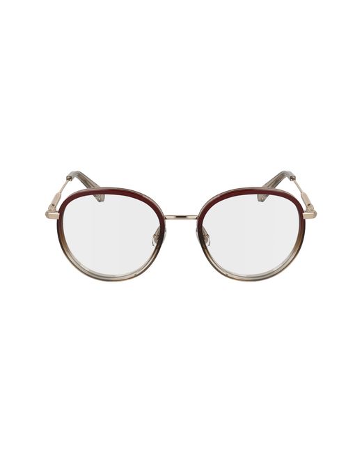 Longchamp Black Lo2168 772 Optical Frames Metal Round Normal