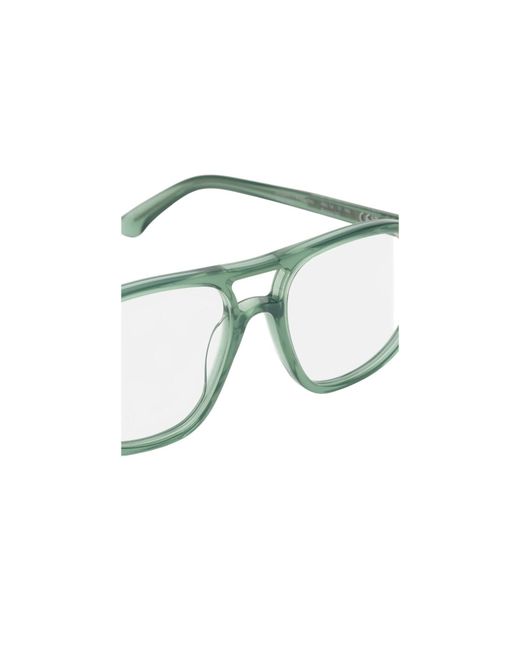 Retrosuperfuture Black 49O Numero 127 Salvia Optical Frames Acetate Squared
