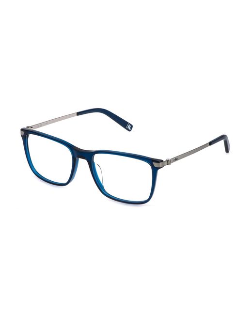 Fila Black Vfib01 0Agq Optical Frames Acetate Squared for men