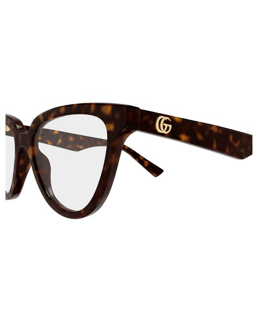 Gucci Black Gg2179O 002 Optical Frames Acetate Transparent Cat Eye