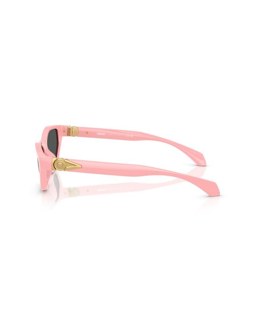 Versace Black Ve4491U 545287 Sunglasses Injected Cat Eye Normal