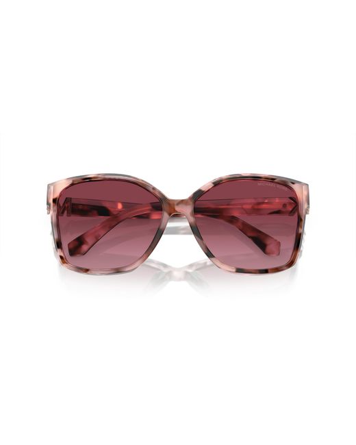 Michael Kors Black Mk2201 Malia 39468H Sunglasses Acetate Squared Normal Shaded
