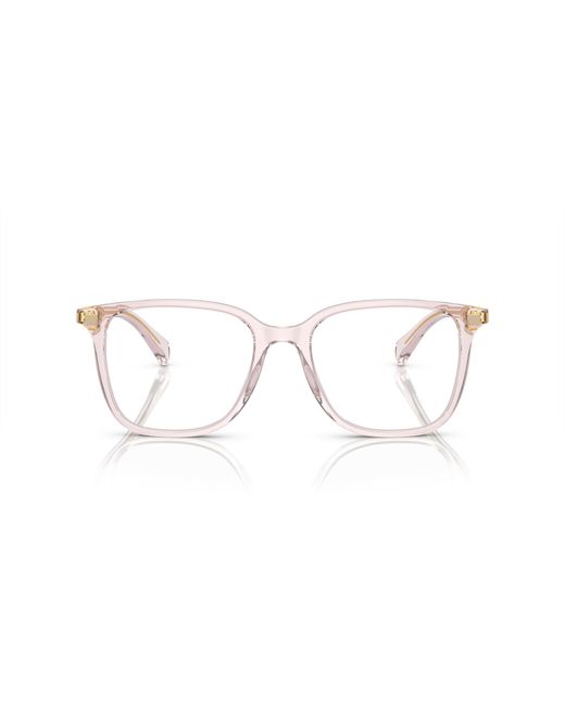 Ralph Lauren Black Ra7147 6043 Optical Frames Acetate Transparent Squared Normal