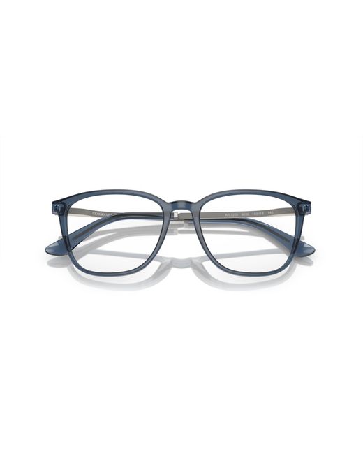 Giorgio Armani Black Ar7250 6035 Optical Frames Acetate Transparent Squared Normal for men