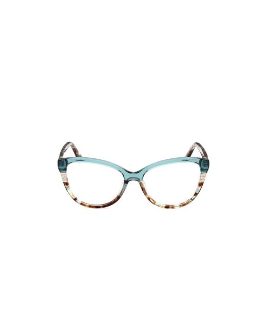 Guess Black Gm50011 087 Optical Frames Acetate Cat Eye Normal