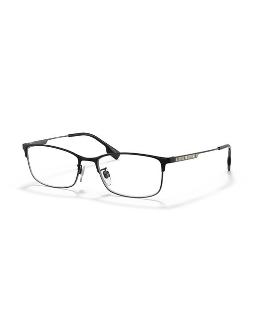 Burberry Black Be1357Td 1007 Optical Frames Titanium Transparent Squared Normal for men