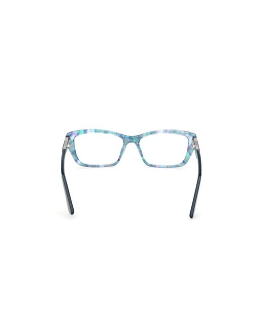 Guess Black Gm50053 89 Optical Frames Acetate Squared Normal