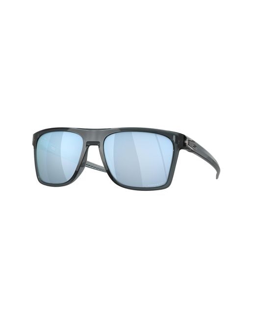 Oakley Black Oo9100 Leffingwell 910005 Sunglasses O_Matter Prizm Deep Water Polar Squared Polarized Prizm for men