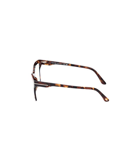 Tom Ford Black Ft5964-B 052 Optical Frames Acetate Squared Normal