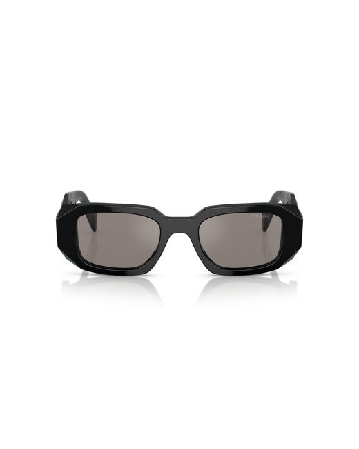 Prada Black Pr 17Ws 1Ab07Z Sunglasses Acetate Squared Normal Multilayer