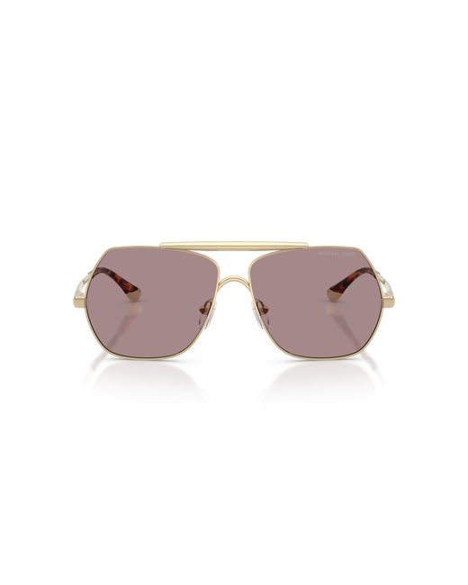 Michael Kors Black Mk1173 Denver 1014La Sunglasses Metal Pilot Normal