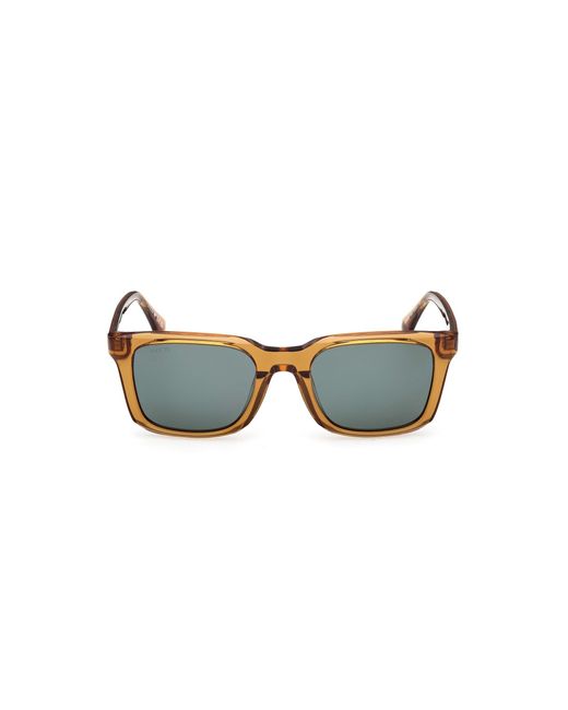 Web Black We0388 39N Sunglasses Acetate Squared Normal for men