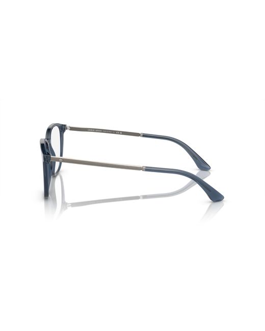 Giorgio Armani Black Ar7250 6035 Optical Frames Acetate Transparent Squared Normal for men
