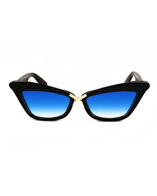 Xlab Blue Seychelles Sunglasses Acetate Light Cat Eye Polarized