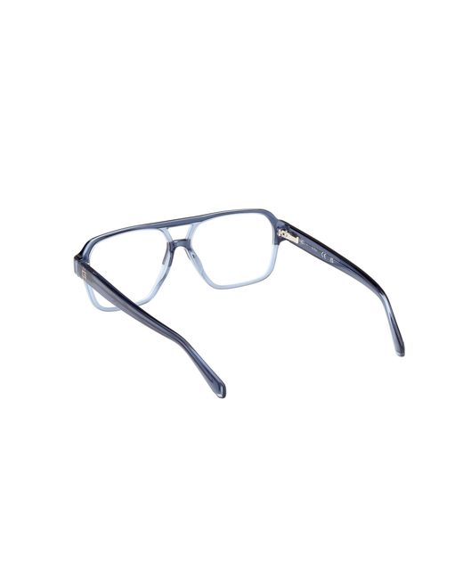 Guess Black Gu50093 092 Optical Frames Acetate Squared Normal for men