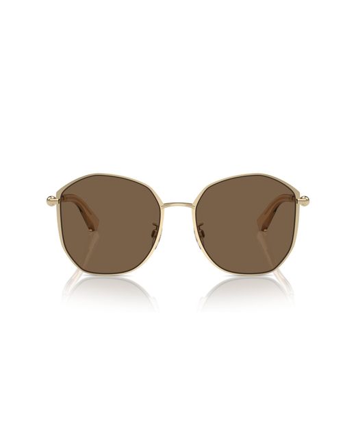 Burberry Black Be3153D 110973 Sunglasses Metal Geometric Normal