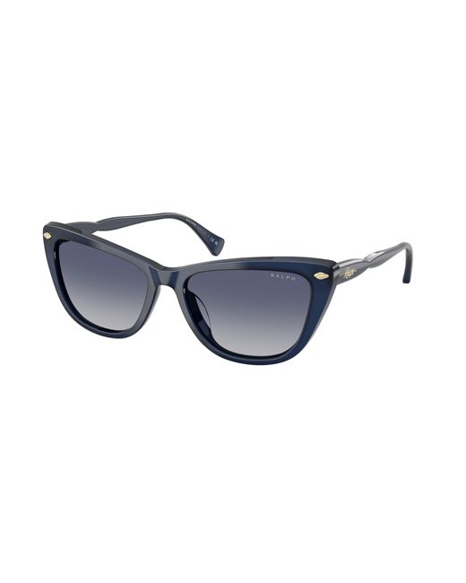 Ralph Lauren Black Ra5346U 60594L Sunglasses Acetate Cat Eye Normal Shaded