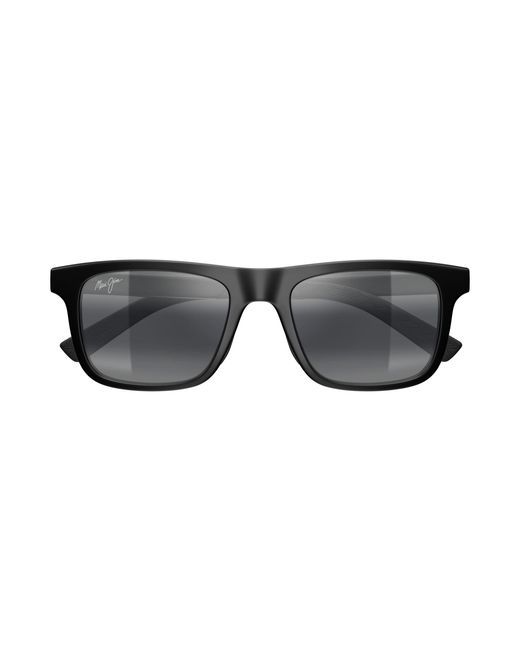 Maui Jim Black Mj0341S 001 Sunglasses Bio-Injected Squared for men